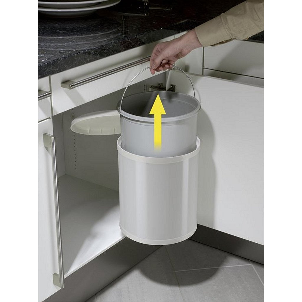 HAILO 3555-001 Compact-box M trash can 15l white
