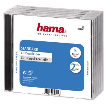 Hama CD Box Double 5 Suit Sealed