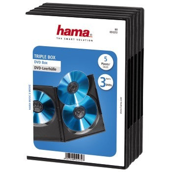 HAMA DVD 3 Box 5 abito nero