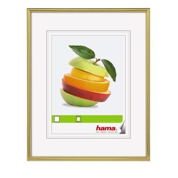 Hama -liste Sevilla 10x15 cm matt gull