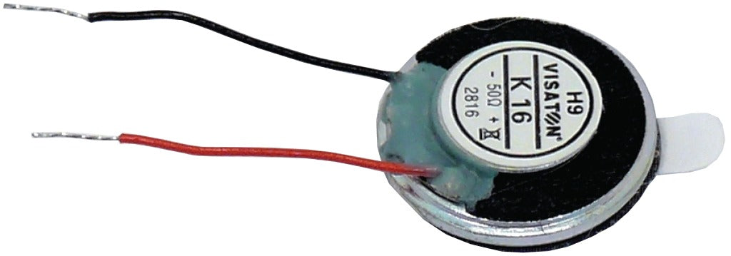 Visaton vs-k16 miniature speaker 16 mm 50 ohm