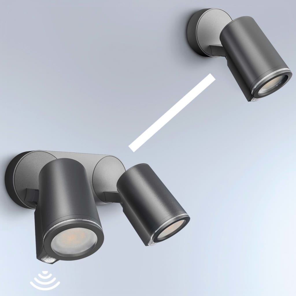 Steinel Steinel Tuinpotlight s senzorjem senzorja Sensor Black