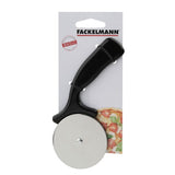 Fackelmann Basic Pizza Cutter 16 cm svart pp rostfritt stål