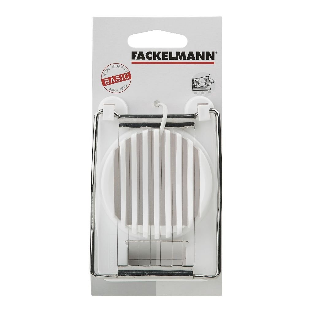 Fackelmann Basic Eisnijder 11x8 cm acciaio inossidabile bianco PP