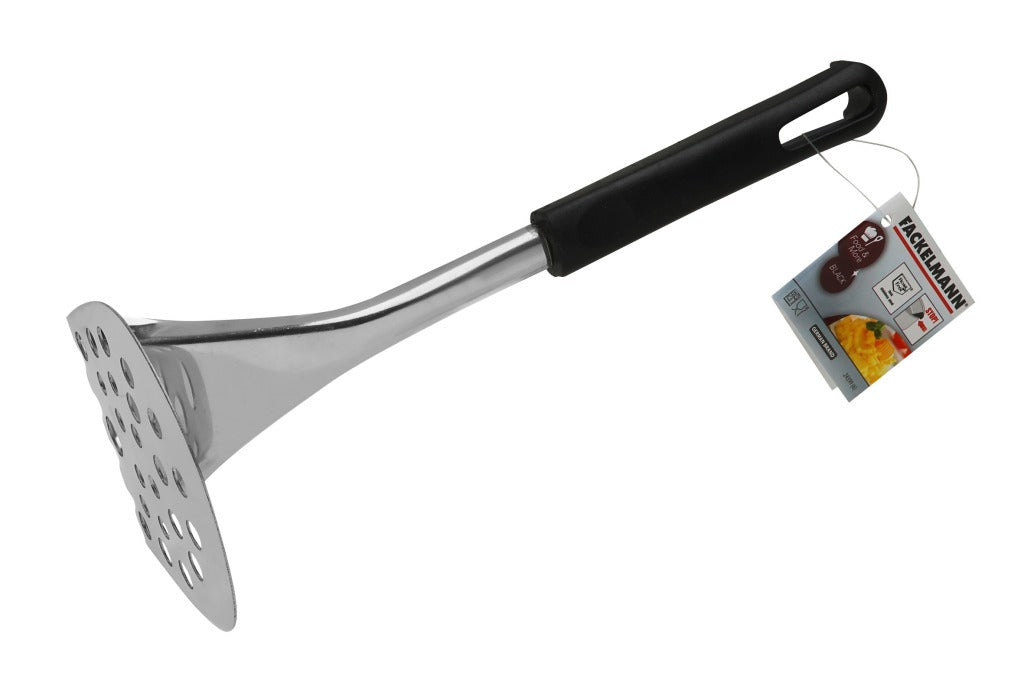 Fackelmann potato masher 24 cm stainless steel black