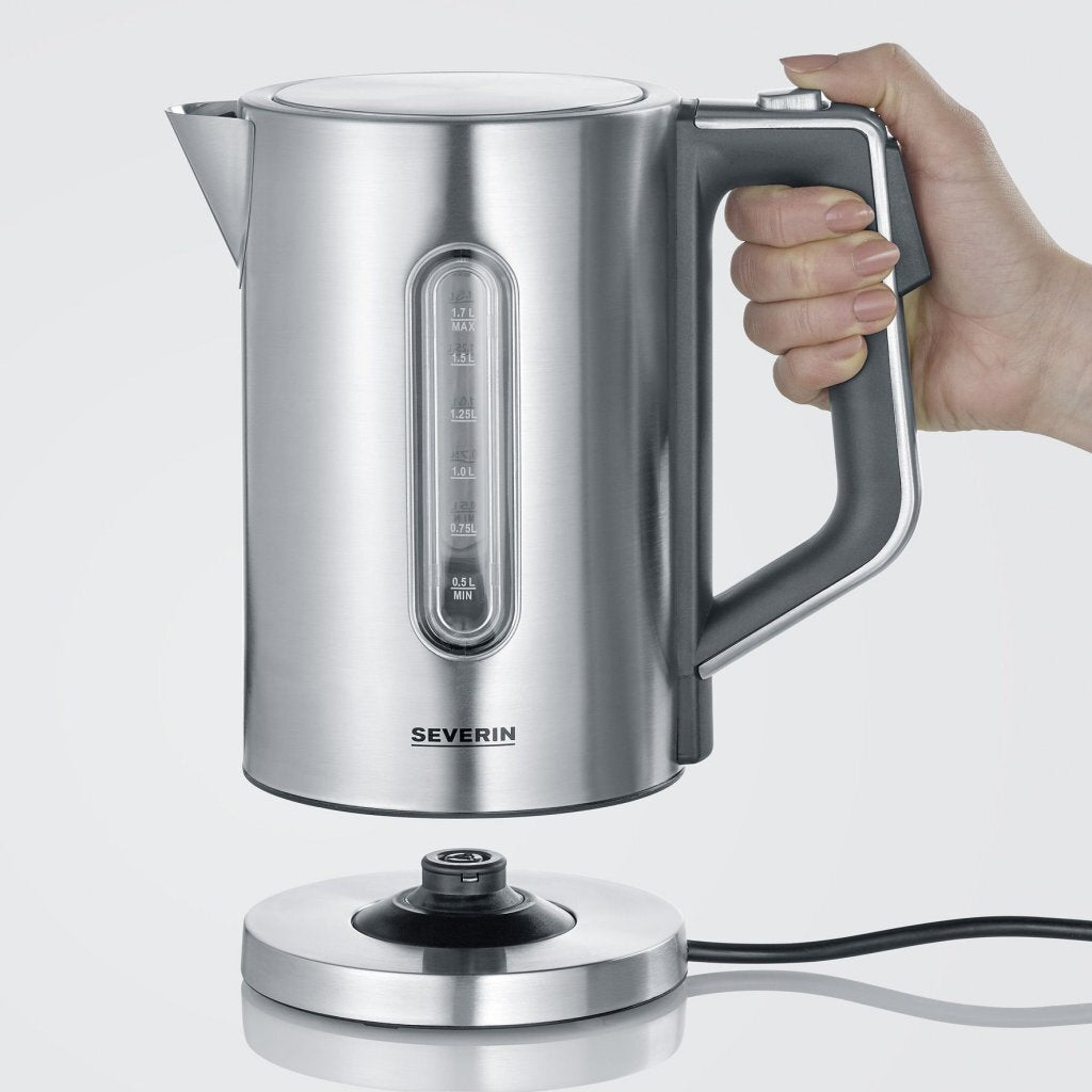 Severin WK3418 KOLICE 1,7L 3000W nerjaveče jeklo črno