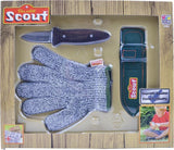 Happy People Notch Set Scout Junior Green Gray Brown 3-Piece