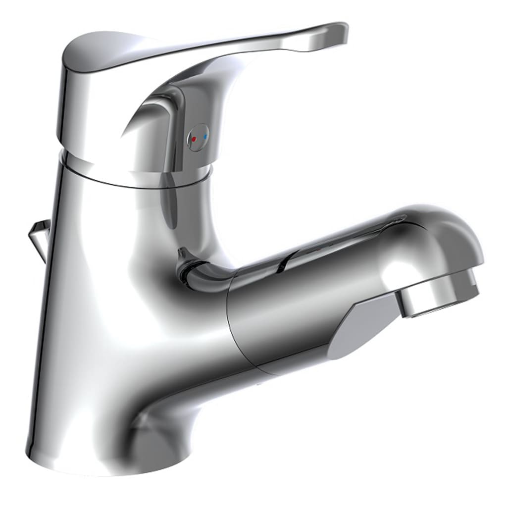 Schütte Schütte Washbe -Mixer mit ausziehbarem Ausgangs -Attika -Chrom -Colored