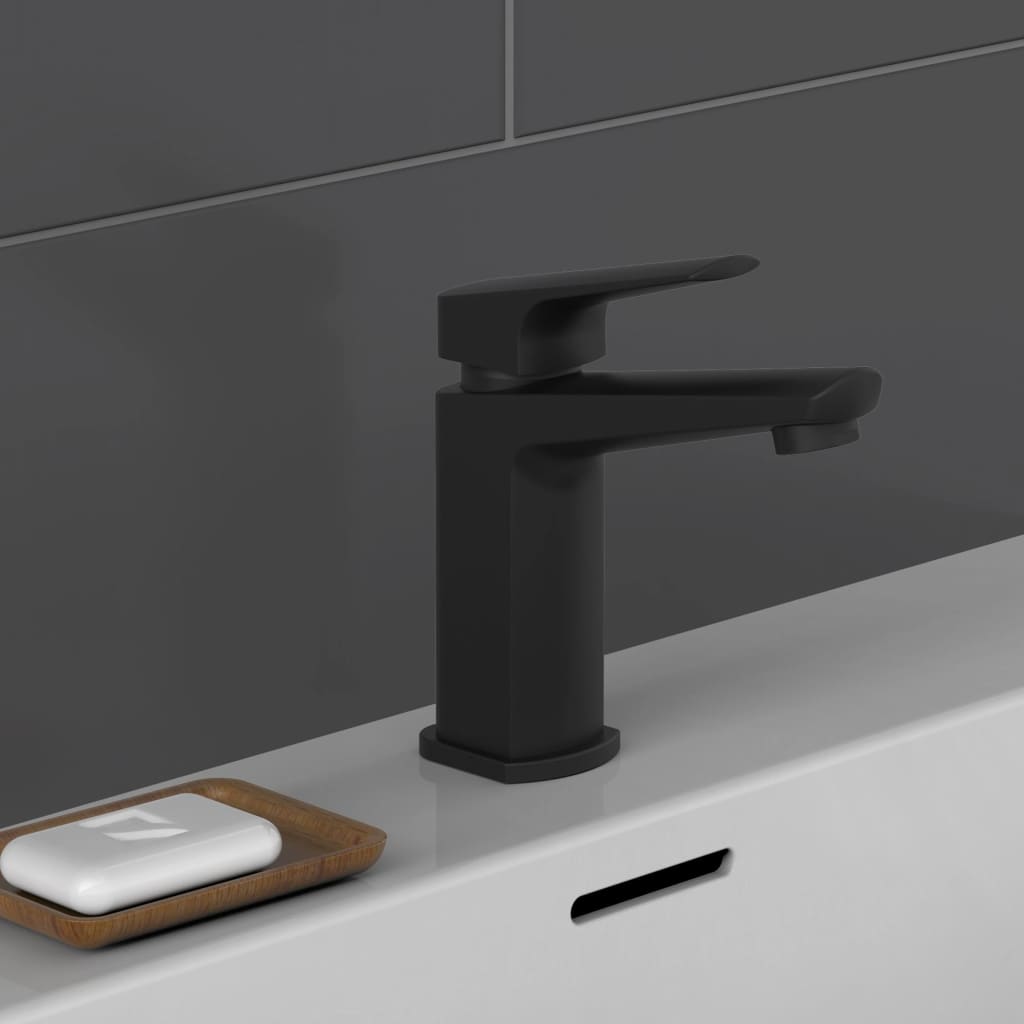 Schütte Schütte Washbasin Mixer Raven Matzwart