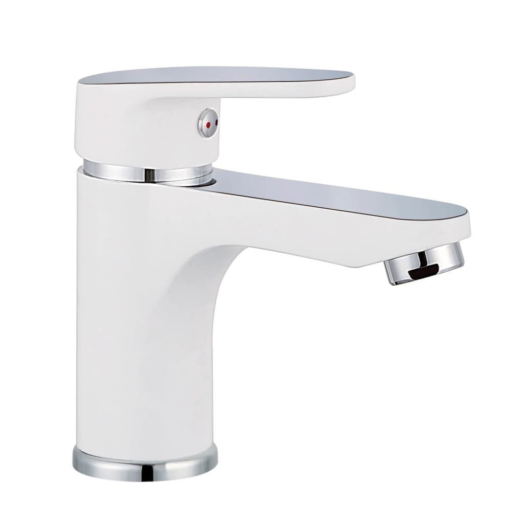 Schütte schütte washbasin mixed in Alaska bianco e cromo