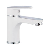 Schütte schütte washbasin mixed in Alaska bianco e cromo