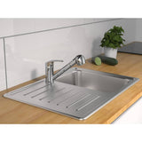 Schütte Schütte One -Button Mixer Dissable Shout Diziani Chrome -Colored