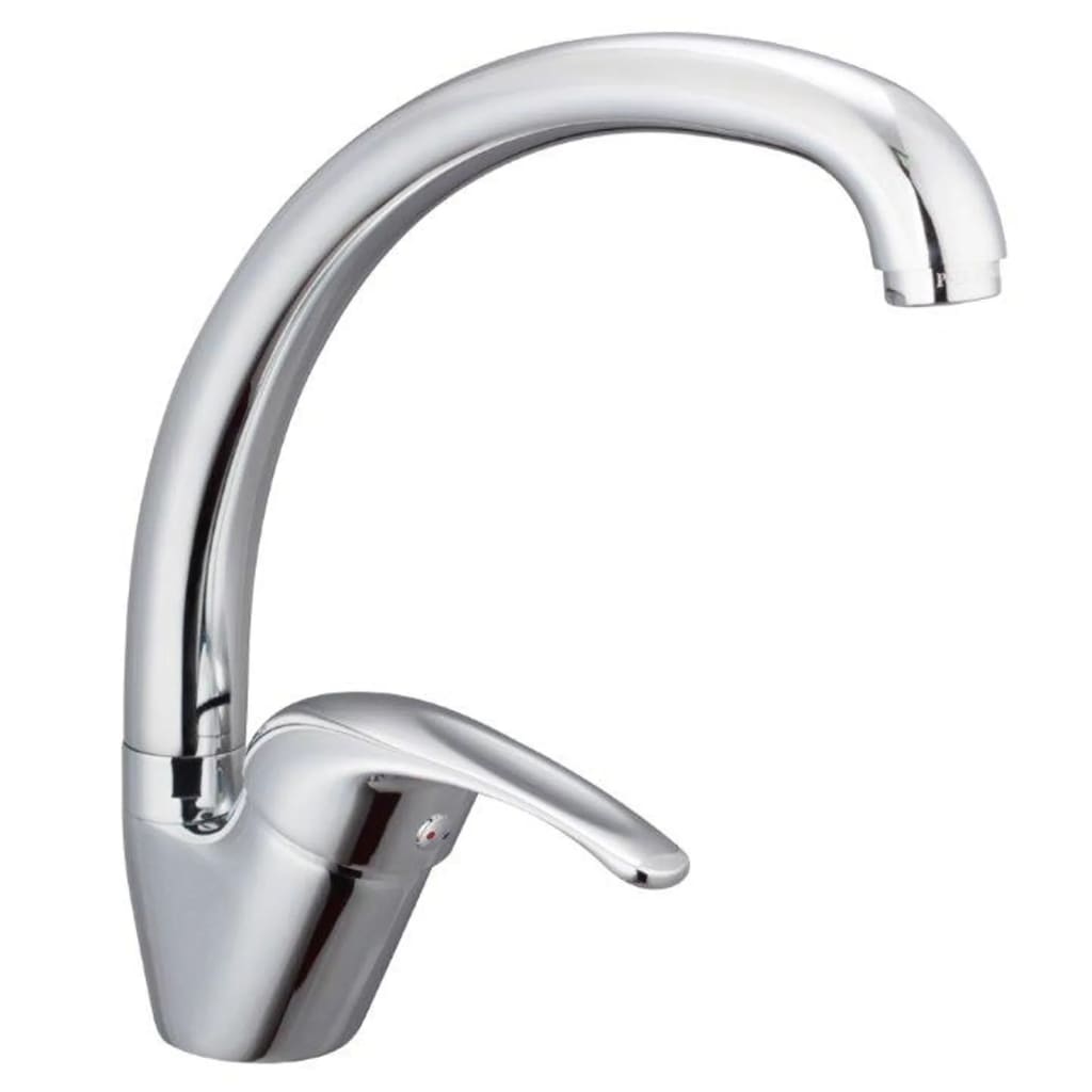Schütte Schütte Eenknops Mixer s kulatým výtokem Diziani Chrome -Colored