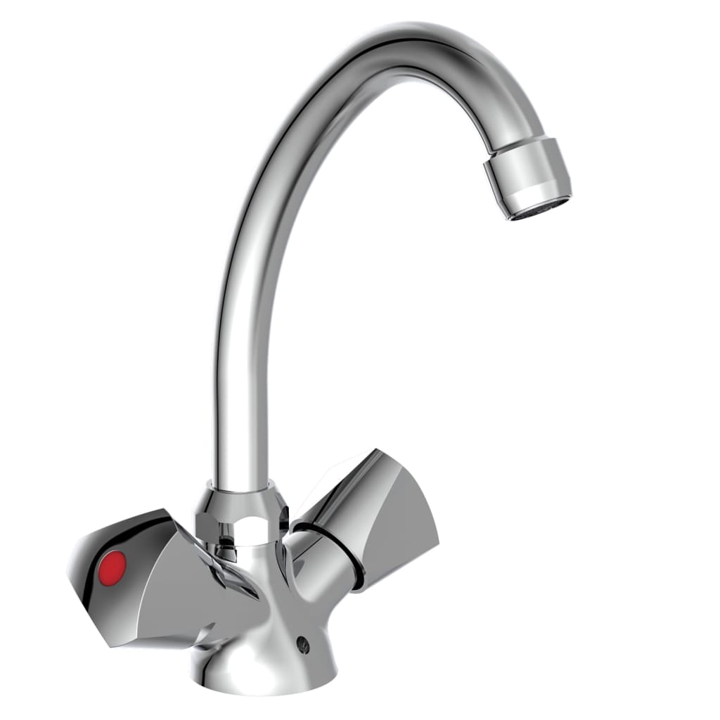 Schütte Schütte Washbasin Mixed Crane Two -buttons Savino Chrome -colored