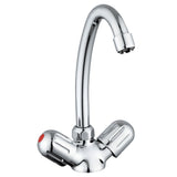 Schütt zwee -button Mixer peruzzi niddereg Drock Chrom -Colored