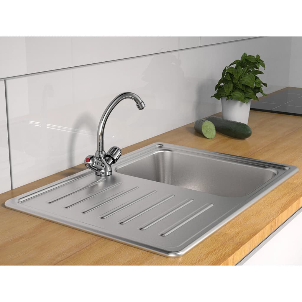 Schütt zwee -button Mixer peruzzi niddereg Drock Chrom -Colored