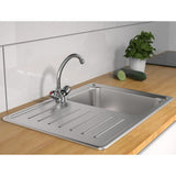 Schütt zwee -button Mixer peruzzi niddereg Drock Chrom -Colored