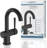 Ngk Schutte Cornwall Single-Lever Basin Mixer Tap | Matt black - 79016 - 79016