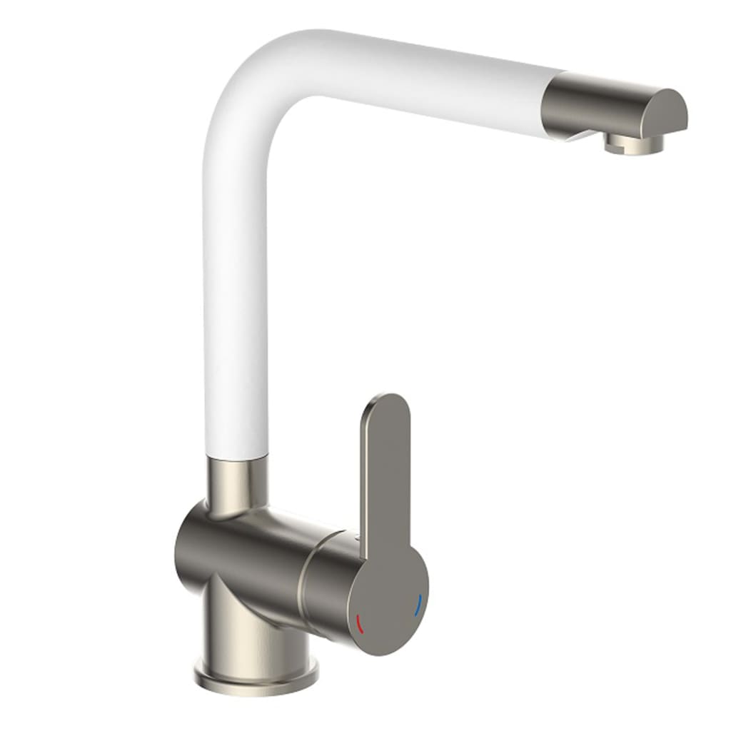 Schüte Schütete One -Button Mixer med høj output Rio Stain -Free Steel Mat White