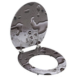 Schütt Toilette Sëtz Grey Steel MDF