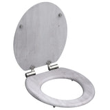Asiento de inodoro Schütte con madera clara de color claro MDF