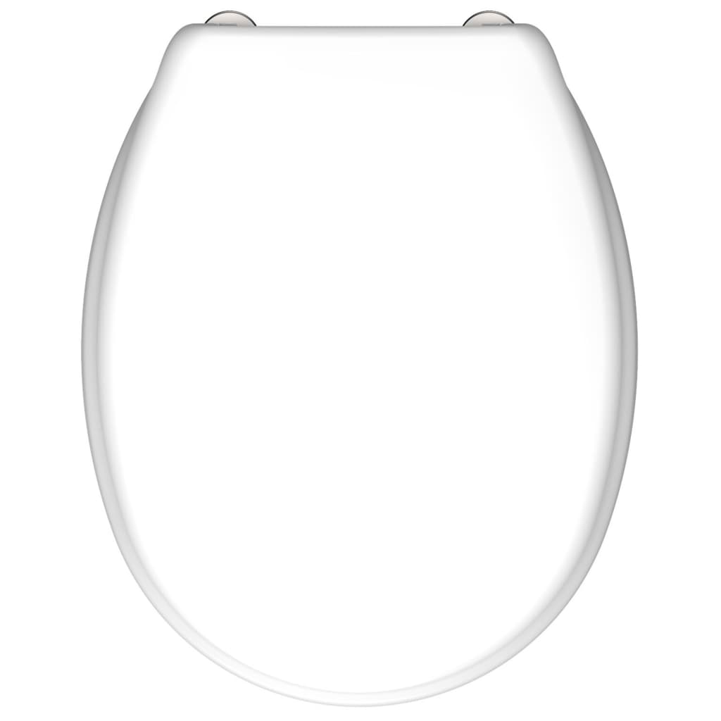 Schütt Toilette Sëtz wäiss Duroplast