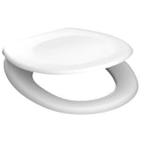 Schütt Toilette Sëtz wäiss Duroplast