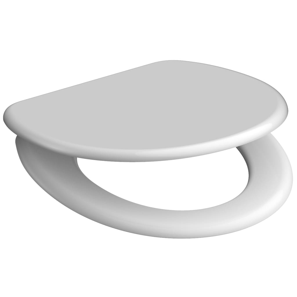 Schütte toilet seat with soft-close white duroplast