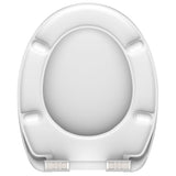 Schütt Toilette Sëtz mat mëllen-zouenen ginkgo Wood