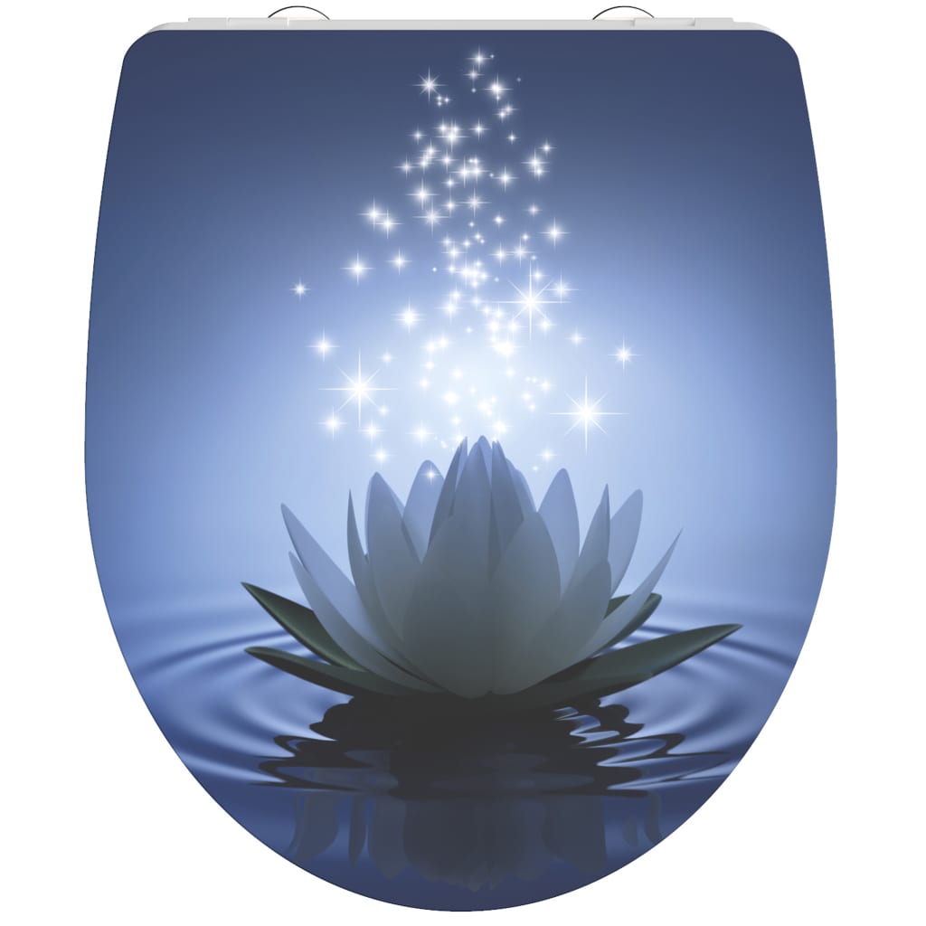 Sedile del bagno Schütte schütte con grigliare altissimo lily chiusura di acqua morbida