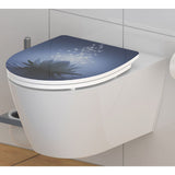 Sedile del bagno Schütte schütte con grigliare altissimo lily chiusura di acqua morbida