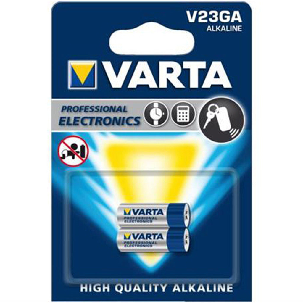 Varta V23GA alkaliske batterier 2 stykker