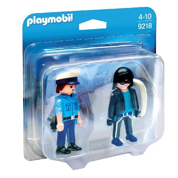 Playmobil 9218 duo poliziotto e ladro