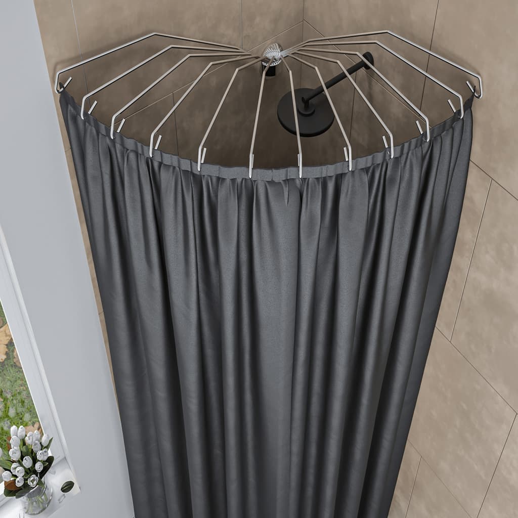 Ombrello a canna per tenda per doccia.