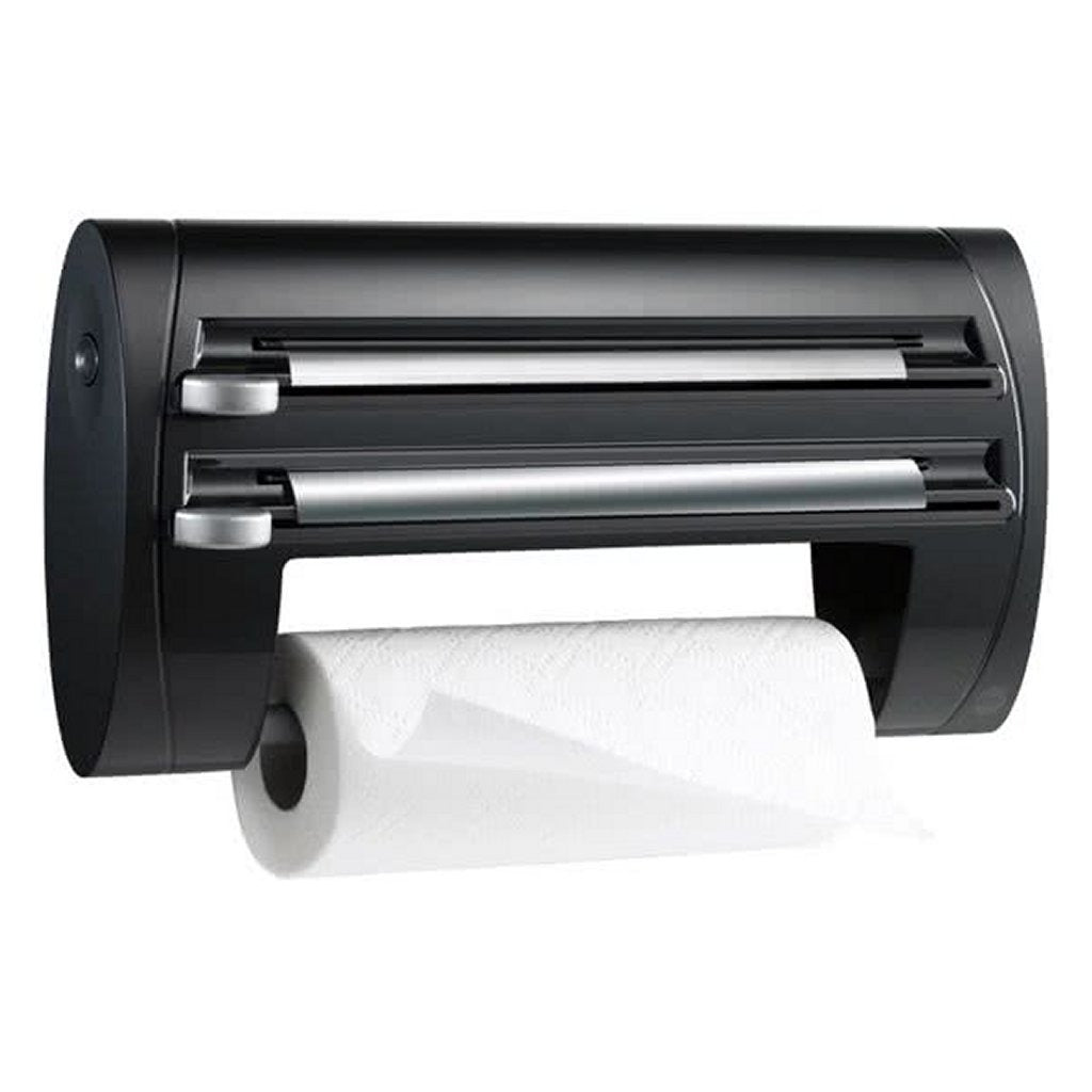 Emsa superline kitchen roll holder 3-piece black