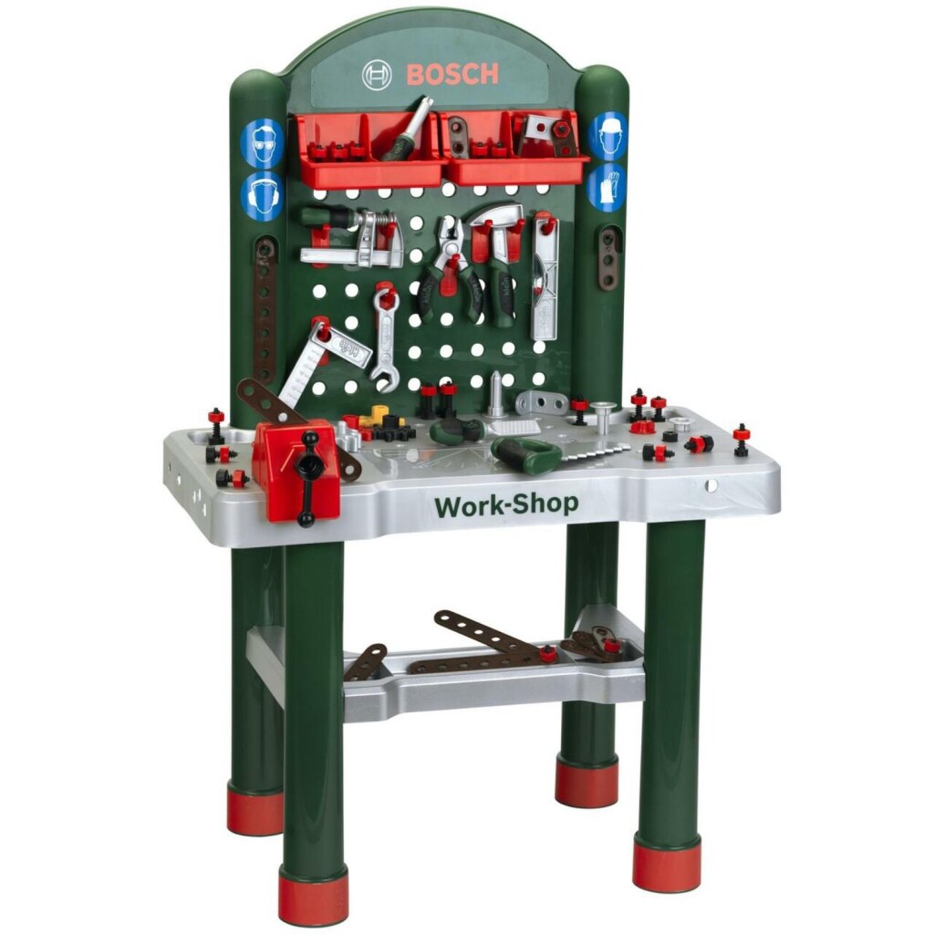 Theo Klein Bosch Workbench 68x39x102 cm 82-place