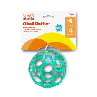 Oball chrastítko Easy Grip Green