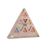 Jipy bioplástico 9 bloques blandos triángulo