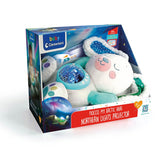 Clementoni baby konijn knuffel interactief noorderlicht