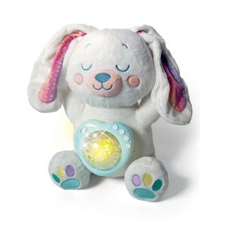 Clementoni baby konijn knuffel interactief noorderlicht