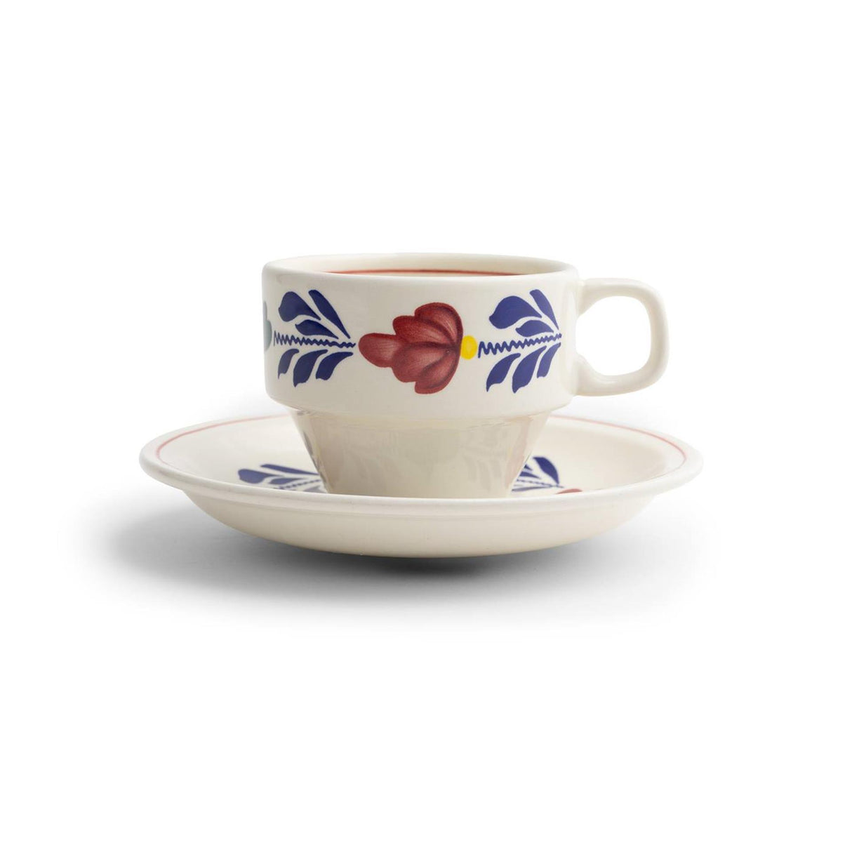 Cupán Boerenbont agus saucer bosca 0.2l de 6