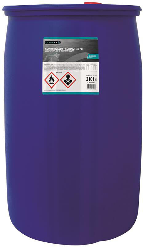 Corexx antifreeze protection windshield anti-rust 210 l -60 degre