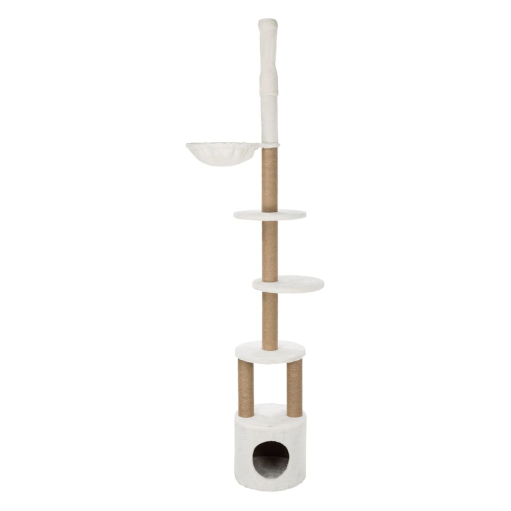 Trixie Trixie Cat Scracking Aurelio 220-250 cm bílá a hnědá