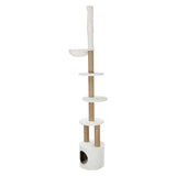 Trixie Trixie Cat Scracking Aurelio 220-250 cm bílá a hnědá
