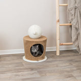 Trixie cat cave with Krabbal 36x50 cm Taupe
