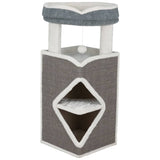 Trixie Trixie Cat Tower Arma Grey Blue and White