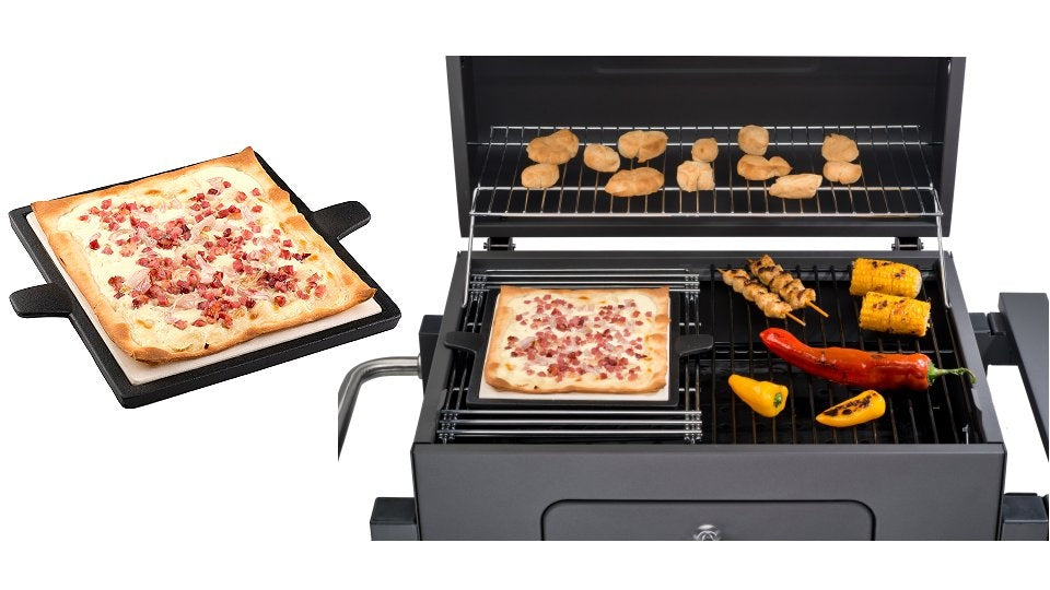 GREPR 8578 Wetten Pizza Stee fir 8570 Haapt Grill Grill