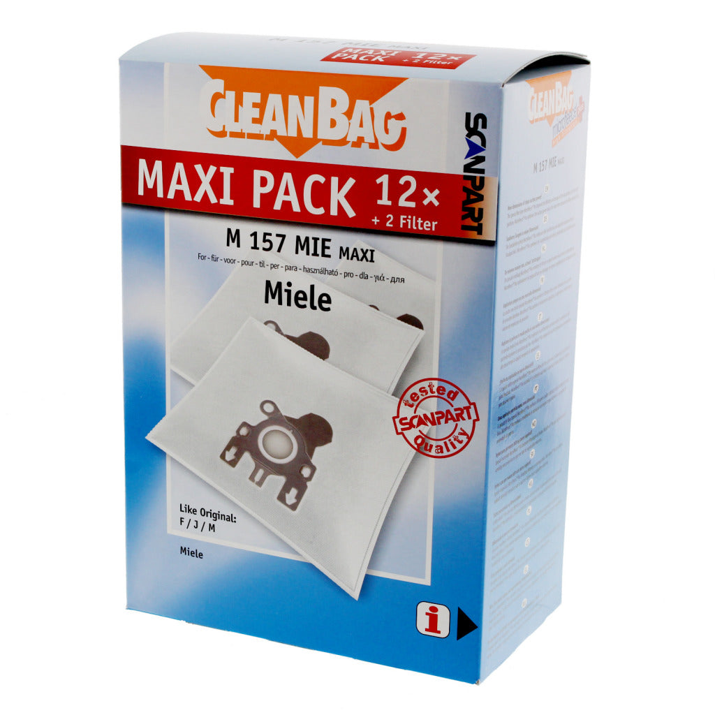 Scanpart micro fleece + dust bag miele fjm maxi