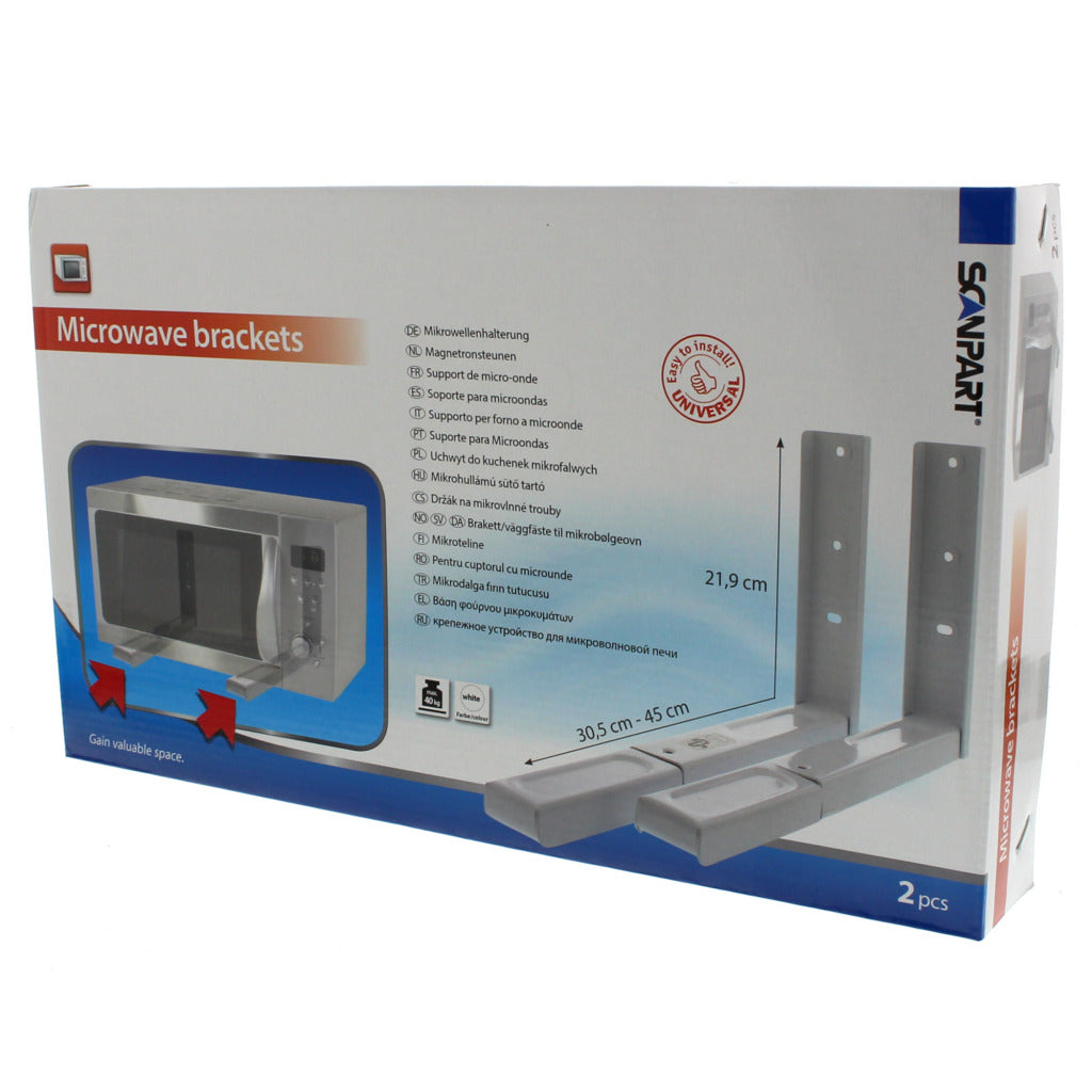 Scanpart Microwave Support White