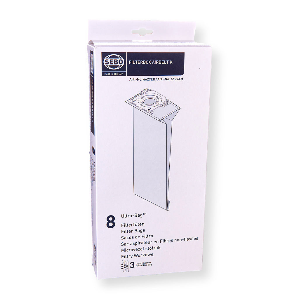 Sebo 9839081006 Dust bag K-1 2 3 8